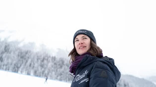Adrenalinfreudig: Skikjöring-Fahrerin Valeria Walther nimmt seit 2017 am White Turf teil.