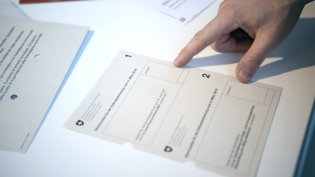Die Stimmzettel liegen bereit – wie viele werden letztlich ausgefüllt?