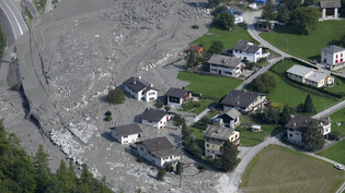 Am 23. August 2017 ereignete sich am Piz Cengalo im Bergell einer der grössten Bergstürze der Schweiz in der jüngeren Zeit. Bondo wurde von anschliessenden Murgängen schwer getroffen. (Archivbild)