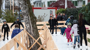 Dutzende Kinder, die sich auf dem Eis tummeln: Daraus wird dieses Jahr nichts in Weesen. 