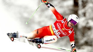 Bündner Power: Skirennfahrer Thomas Tumler stand in Val d'Isère im Einsatz.