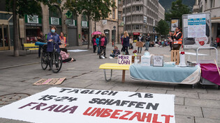 Das Frauenstreikkollektiv  Graubünden gibt es seit seit dem Frauenstreik im Jahre 2019. Seit damals hat sich die Gruppe etabliert und ist im Kanton zu einer wichtige politische Kraft geworden. 