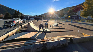 Das Gemeinschaftsprojekt «Skatepark» leistete auch einen wichtigen Beitrag zur Belebung der Freiräume für die Davoser Jugend, Kinder und Junggebliebene. 