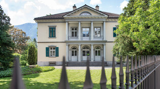 Das Verwaltungsgericht des Kantons Graubünden an der Oberen Plessurstrasse 1, fotografiert am 4.6.19. 
