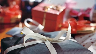 Geschenk, Präsent, Überraschung, Schleife, Geschenkpapier, Verpackung, Papier