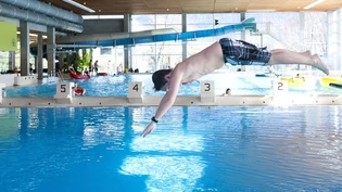 Hallenbad Obere Au schwimmen baden 