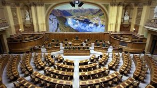 Nationalratssaal im Bundeshaus