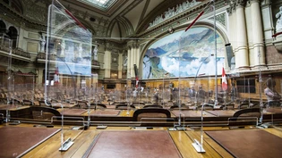 SCHWEIZ SCHUTZMASSNAHMEN PARLAMENT