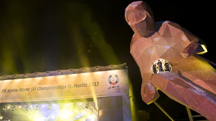 Für "Edy", Sinnbild der Ski-Weltmeisterschaft 2017 in St. Moritz, gibt es nur noch wenig Hoffnung. Der Kurort will kein Geld in die Hand nehmen, um "Edys" Leben zu verlängern.