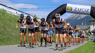  Vergangenes Jahr gewann Dario Cologna (Nr. 1) vor Curdin Perl (Nr. 2).