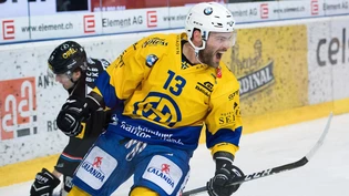 Robert Kousal ist das Jubeln vergangen. Er verpasst zumindest das Spiel gegen den EHC Biel am Freitag.