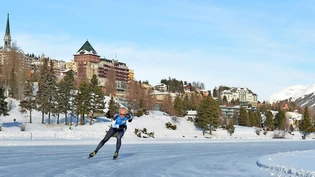 Kleine, aber feine Nische: Dass man seit diesem Jahr auch pfeilschnell über den St. Moritzersee gleiten kann, hat sich in der Szene herumgesprochen und neue Gäste ins Engadin gelockt.