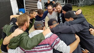 Das Ritual darf nicht fehlen. 