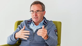 «Ich interessiere mich nicht so sehr für die Entwicklung der Weltwirtschaft»: Andreas Wieland hat Spass am Wettbewerb mit den Mitbewerbern.