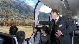 Besonders der Service im Bernina-Express schnitt bei der Befragung gut ab. 