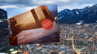 Mit diesem Flyer wirbt die Bürgergemeinde Chur um neue Mitglieder.