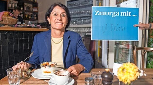 Geht nie ohne Frühstück aus dem Haus: Monika Krüsi, Verwaltungsratspräsidentin von Repower, beim «Zmorga» in Zürich. 