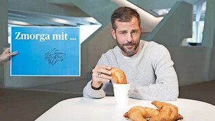 «Zmorga» mit Markenzeichen: «Ich frühstücke immer ausgiebig», sagt Bligg, der mit bürgerlichem Namen Marco Bliggensdorfer heisst.