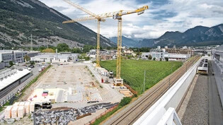 Die Arbeiten gehen voran: Im Frühjahr 2022 soll das Grosskino in Chur West eröffnet werden.