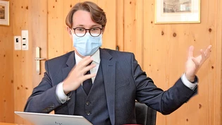 Landammann Philipp Wilhelm präsentierte den erfreulichen Jahresabschluss. 