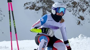 Melanie Michel hat sich für den nächsten Winter bereits konkrete Ziele gesetzt. 