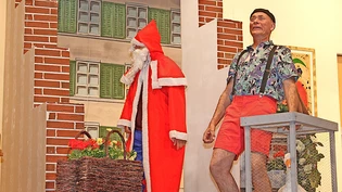 Szene aus dem 2019 aufgeführten Stück «Oh du fröhliche?!!».