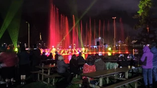 Die letztjährige Wassershow kam beim Publikum sehr gut an.