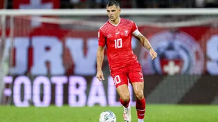 Granit Xhaka: Der Schweizer Captain ist stark am Ball, aber weniger stark in der Kommunikation neben dem Fussballfeld.