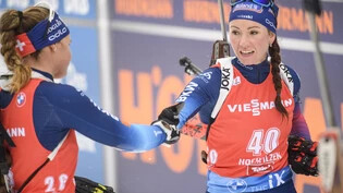 Von der Athletin zur Trainerin: Selina Gasparin bleibt dem Biathlonsport in neuer Position erhalten. 