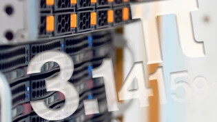 Grosser Speicher: Auf dem Computer der Fachhochschule Graubünden wird die Zahl Pi auf 62,8 Billionen Dezimalstellen berechnet.