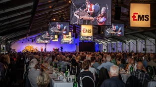 Für gute Stimmung im Festzelt war etwa  die Formation Apppenzeller Echo besorgt.


Bild Dani Ammann