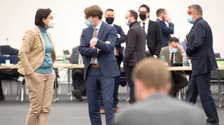 Viel Stoff: In der Oktobersession darf beim Thema «Green Deal» eine engagierte Debatte – wie hier im Vordergrund zwischen Valérie Favre Accola (SVP) und Philipp Wilhelm (SP) – erwartet werden. Bild: Olivia Aebli-Item