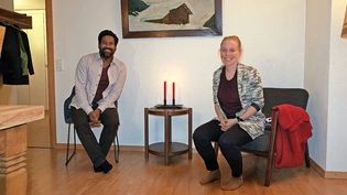 Andy Jecklin und Janine Schweizer sind neu im Team der evangelisch-reformierten Kirchgemeinde Davos Platz.