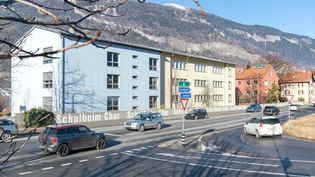 Anpassung geplant: Bei der Kreuzung Scalärastrasse/Masanserstrasse in Chur soll ein Kreisel entstehen.  