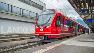 Fahrgäste von Landquart Richtung Davos müssen künftig aufpassen, in welchen Zugteil sie einsteigen. Denn nicht alle Kompositionen haben das gleiche Ziel. 