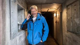 Das Smartphone ist nutzlos: In der Artilleriefestung Niederberg gibt es keinen Handy-Empfang. In der Festung ist man einzig mit dem Festnetztelefon für die Aussenwelt erreichbar.