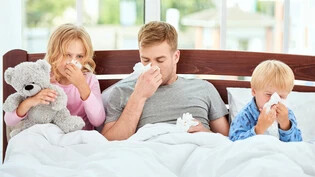 Krank in den Ferien: Die Sommergrippe trifft oft die ganze Familie.