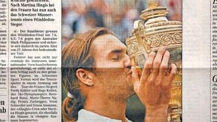 Ging in die Geschichte des Schweizer Sports ein: Roger Feder holte sich 2003 den ersten Wimbledontitel.