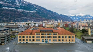 Temporär umgenutzt: Die Kaserne in Chur dient noch bis heute Mittwoch als Unterkunft für Asylsuchende. 