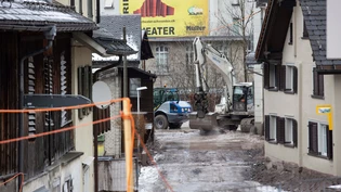 Schäden von 28 Millionen Franken: Das Erdrutschgebiet in Schwanden kommt seit dem vergangenen August nicht zur Ruhe.