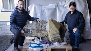 Sie geben dem Tessin zurück, was das Tessin ihnen gegeben hat: Urs Gwerder (links) und Ueli Wolf finden die grössten Turmalinquarze Europas. Das grösste Stück nennen sie «Big Mama».