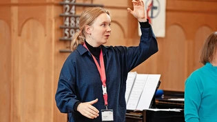 Onna Stäheli hat zusammen mit Timo Waldmeier die Co-Leitung der Singwoche inne. 