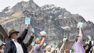 Voraussichtlich eine kurze Sache: An der Landsgemeinde werden die Stimmbürgerinnen und Stimmbürger in diesem Jahr eher nicht bis Mittag ausharren müssen.