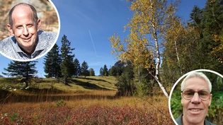 Hilft die Biodiversitätsinitiative, Perlen wie das Boggenmoor im Oberseetal zu schützen, oder bedroht sie die Nahrungsmittelproduktion? Biologe Fridli Marti (links) und Landwirt Fritz Hefti zu Pro und Kontra. 