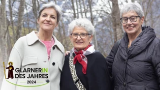 Der Dialekt ist ihre Leidenschaft: Ohne Marianne Dürst Benedetti (von links), Käthy Rhyner-Freitag und Dodo Brunner würde es das neue Glarner Mundartwörterbuch nicht geben.