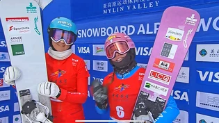 Das Duell im 1/8-Final gewann die Italienerin Jasmin Coratti (rechts) knapp.  