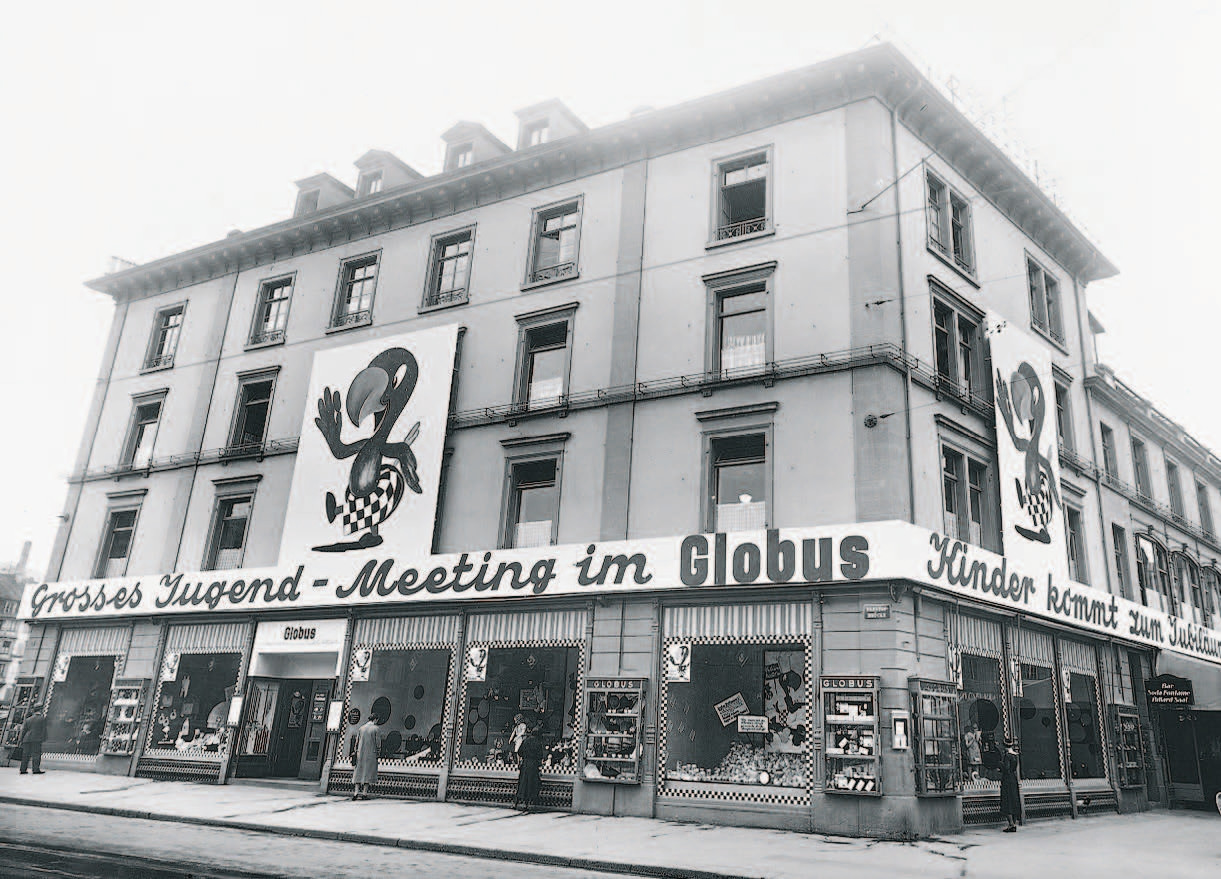 1932 feierte das Warenhaus sein 25-jähriges Bestehen und somit auch die Geburt von Globi.