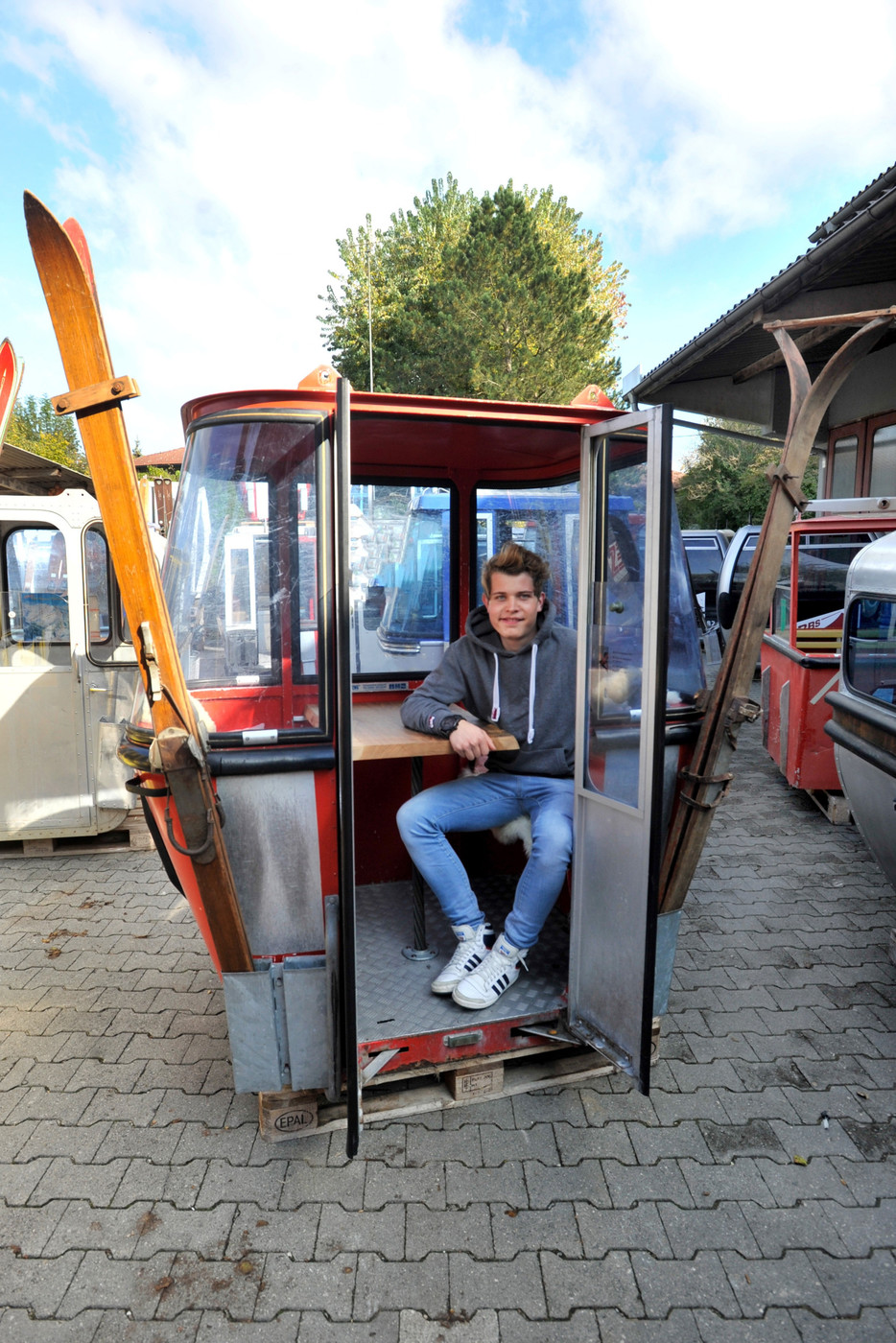 Bereit für weitere Unikate: Luis Weber möchte seine Sammlung erweitern.