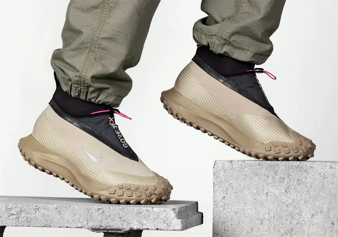Futuristisch: Der ACG Mountain Fly Goretex der Marke Nike sieht eher aus wie ein Laufschuh, ist aber fürs Wandern gedacht.