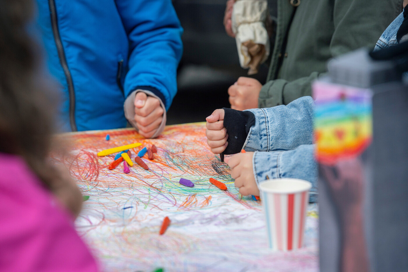 Bunte Gefühlswelt: Malen kann Kindern helfen, ihre Gefühle auszudrücken.